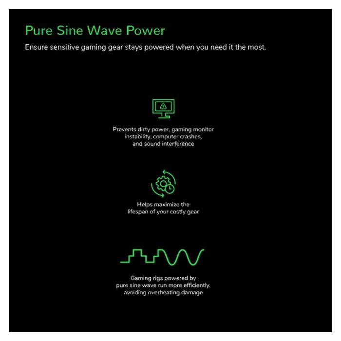 APC UPS Back-UPS Pro BGM2200B-GR 2200VA 1320W 4xSchuko 2xIEC C13 Torre con RGB Beleuchtung 6