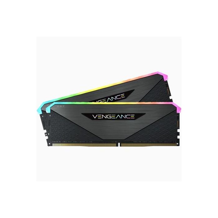 Corsair 32GB (2x16GB) DDR4 3200MHz CL16 Vengeance RGB Kit de Memoria RAM para PC 3
