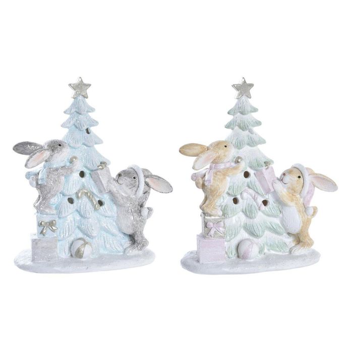 Figura Navidad Fantasia DKD Home Decor Verde Marron 8 x 16 x 13.5 cm (2 Unidades) Figura Navidad Fantasia DKD Home Decor Verde Marron 8 x 16 x 13.5 cm (2 Unidades)