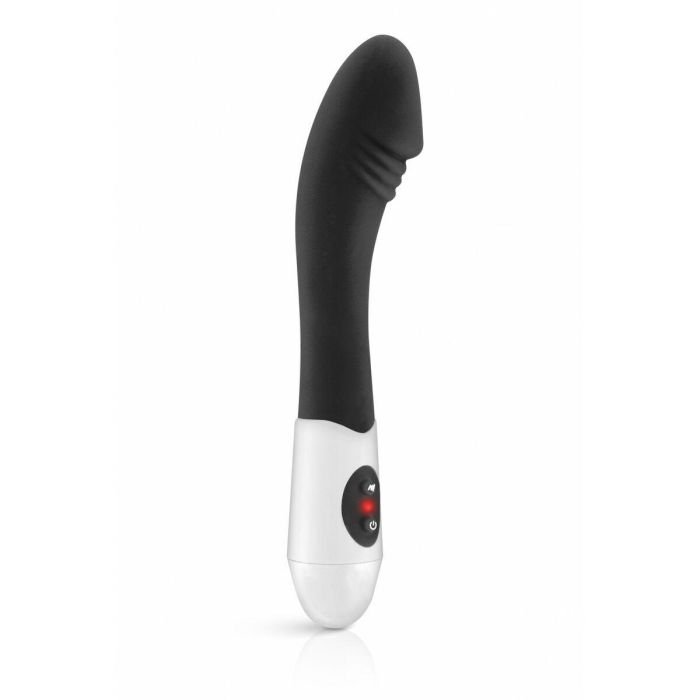 Vibrador de Punto G Yoba Negro Silicona