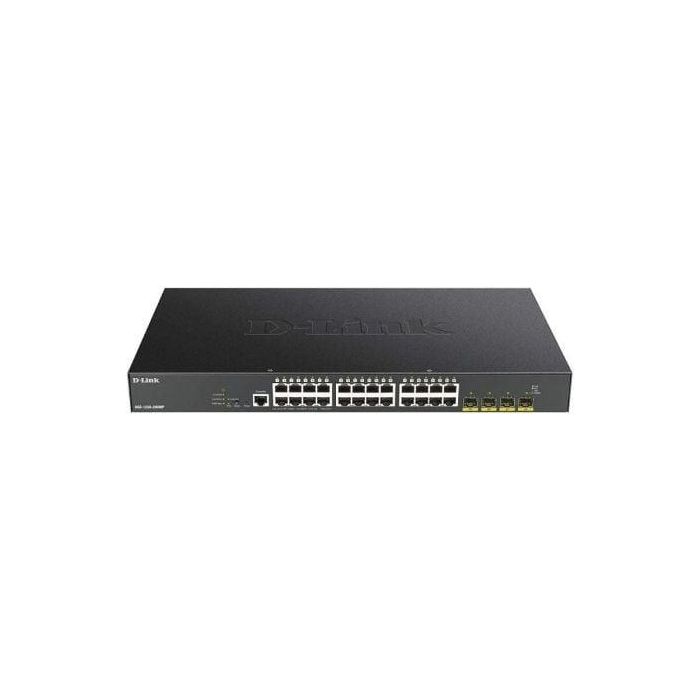 D-Link DGS-1250-28XMP/E Switch Smart Gestionado 28 Puertos Gigabit PoE, 10GbE SFP+, Montaje en Rack