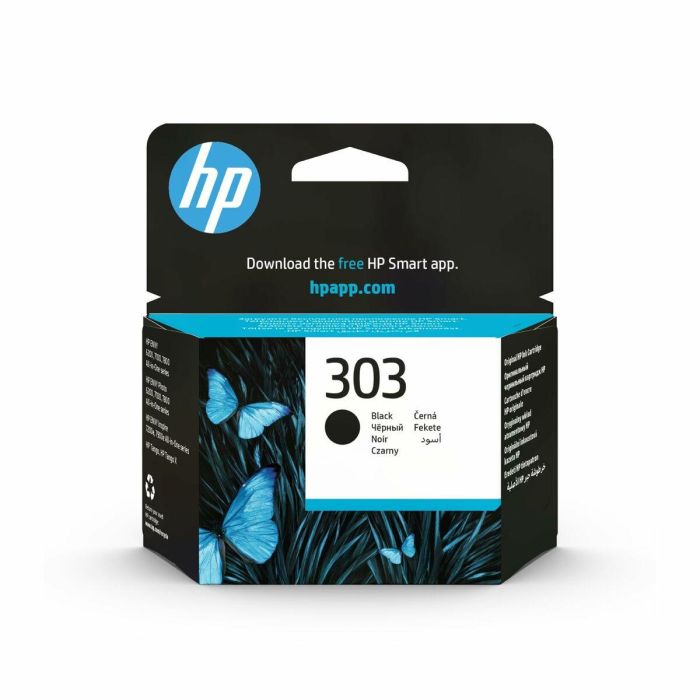 Cartucho de Tinta Original HP ENVY PHOTO 6230,7130,7134,7830 -Nº 303 Negro (60 unidades) 1 Cartucho de Tinta Original HP ENVY PHOTO 6230,7130,7134,7830 -Nº 303 Negro (60 unidades) 1