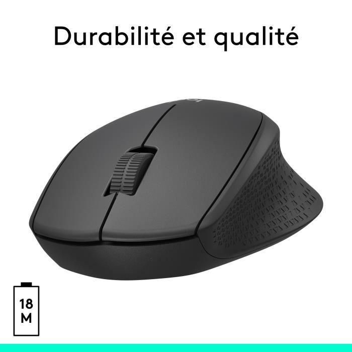 Logitech M330 Silent Plus, 1000 dpi, USB 2.4GHz, 1xAA, Black 5 Logitech M330 Silent Plus, 1000 dpi, USB 2.4GHz, 1xAA, Black 5
