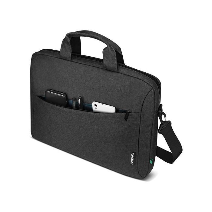 Lenovo Maletín Toploader para portátil de 15.6 pulgadas, Poliéster Negro 11