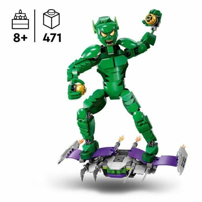 Lego 76284 Duende Verde Minifigura de Superhéroe Juguete de Construir para Niños 5