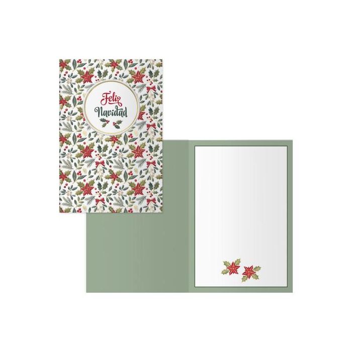 Dohe PACK 6 TARJETAS DE FELICITACIÓN NAVIDAD MODELO PASCUA 70001 - 11,5 X 17 CM 1