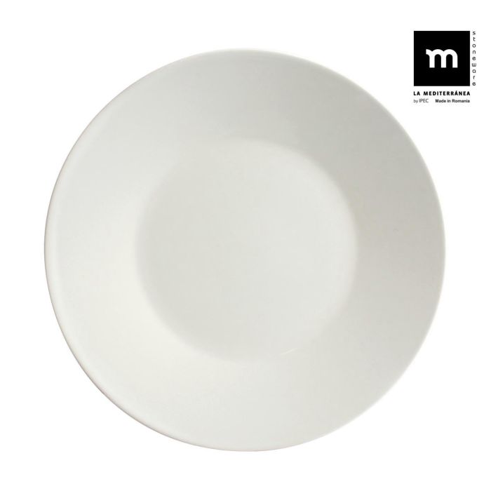 La Mediterranea Bajo Plato "Maitre" Ivory Brillo 30.5 cm (6 Unidades)