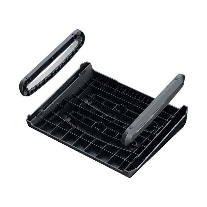 Fellowes Reposapiés Breyta 100016562 Ajustable Ergonómico Negro con Balanceo y 3 Alturas 2