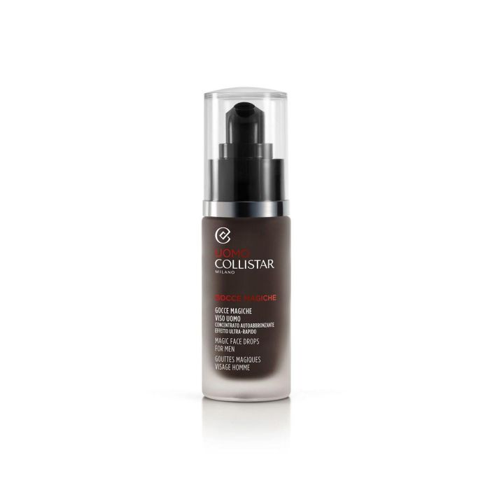 COLLISTAR UOMO Gotas Mágicas Rostro Autobronceadoras - Bronceado Perfecto en <60 Minutos con Vit. E Hidratante 30 ml 4 COLLISTAR UOMO Gotas Mágicas Rostro Autobronceadoras - Bronceado Perfecto en <60 Minutos con Vit. E Hidratante 30 ml 4