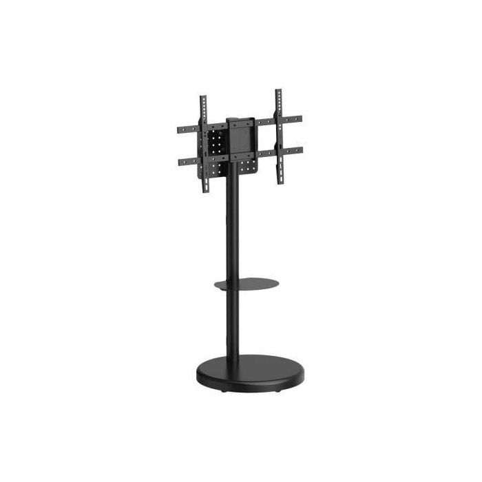 AISENS - SOPORTE DE SUELO CON RUEDA, BANDEJA PARA DVD PARA MONITOR/TV 50KG DE 37-86, NEGRO AISENS - SOPORTE DE SUELO CON RUEDA, BANDEJA PARA DVD PARA MONITOR/TV 50KG DE 37-86, NEGRO