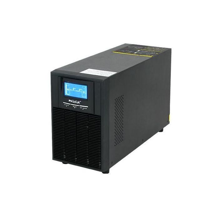 Phasak SAI Online LCD 2000 VA (1800W) PH 9220 - Formato Torre 1 Phasak SAI Online LCD 2000 VA (1800W) PH 9220 - Formato Torre 1