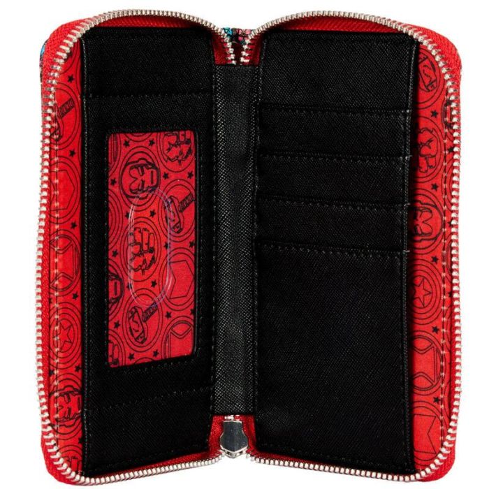 Loungefly Cartera Monedero Funko Marvel Avengers - Licencia Oficial 3 Loungefly Cartera Monedero Funko Marvel Avengers - Licencia Oficial 3