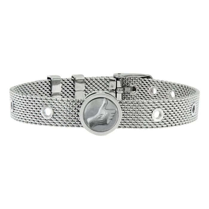 Pulsera Unisex Optimistic Talent Jewels TJA-5-13-03-1-235 Plateado 0 Pulsera Unisex Optimistic Talent Jewels TJA-5-13-03-1-235 Plateado 0