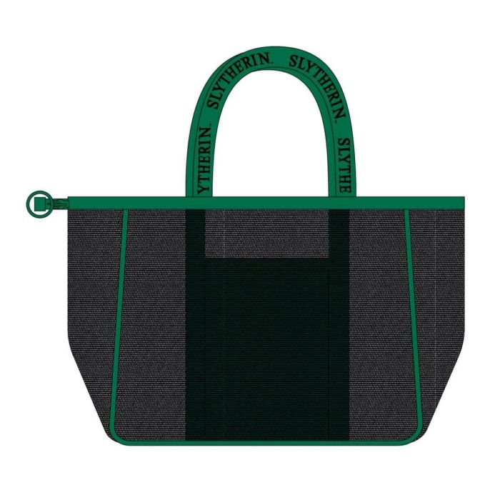 Harry Potter Bolsa de Playa Premium Slytherin, Verde Oscuro, 62 x 39 x 20 cm 3 Harry Potter Bolsa de Playa Premium Slytherin, Verde Oscuro, 62 x 39 x 20 cm 3