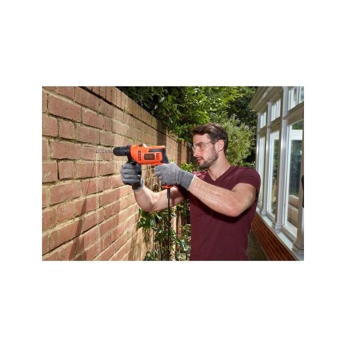 Black&Decker Schlagbohrmaschine BEH200K 500W 2