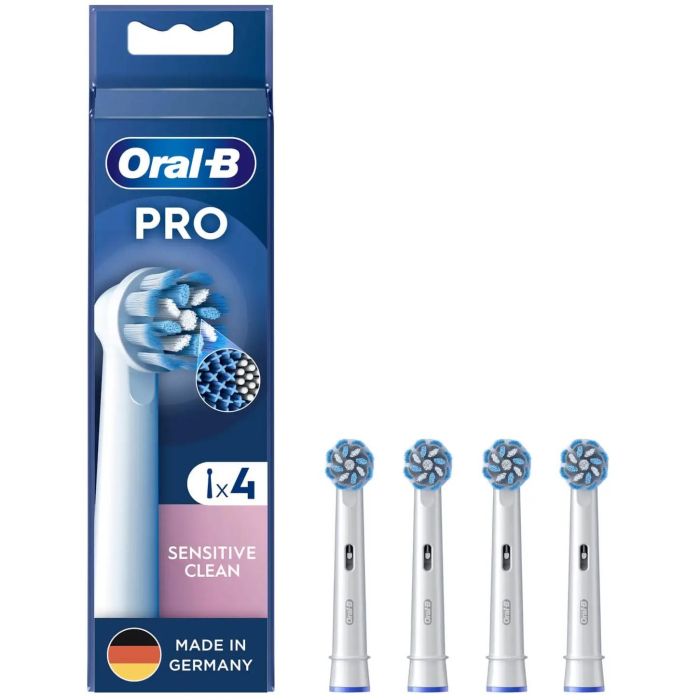 Oral-B Aufsteckbürsten Pro Sensitive Clean 4er 0 Oral-B Aufsteckbürsten Pro Sensitive Clean 4er 0