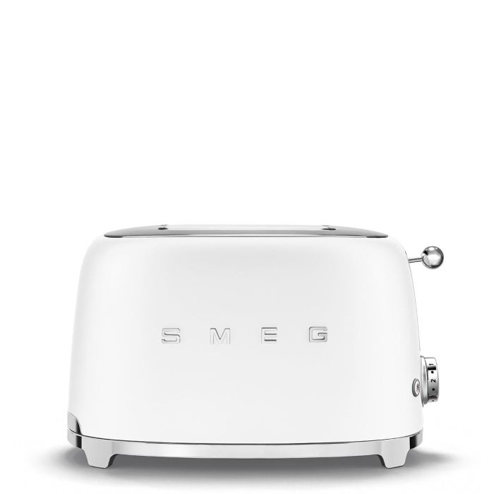Smeg Tostadora 2X2 Estilo Años 50 Blanco Mate TSF01WHMEU 0 Smeg Tostadora 2X2 Estilo Años 50 Blanco Mate TSF01WHMEU 0
