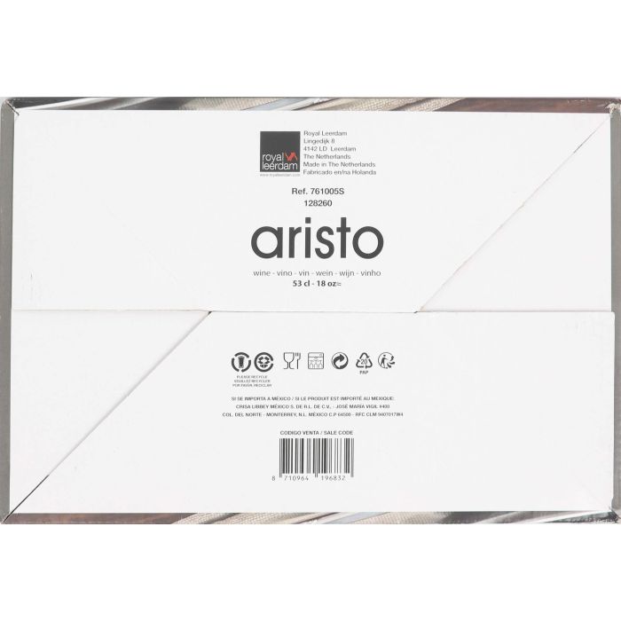 Royal Leerdam Set 6 Copas de Vino Aristo 53 cl 7