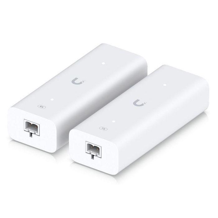 Ubiquiti PoE Over 2-Wire Retrofit Extender, 10/100 MbE, Homeplug AV, PoE++, Polycarbonate, white 18 Ubiquiti PoE Over 2-Wire Retrofit Extender, 10/100 MbE, Homeplug AV, PoE++, Polycarbonate, white 18
