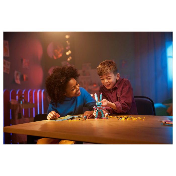 LEGO DREAMZzz Izzie y el Conejo Bunchu 71453 Set de Construcción para Niños +7 Años