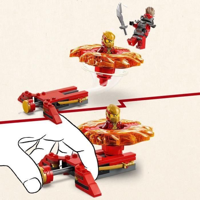 LEGO 71823 NINJAGO Kai's Dragon Spinjitzu Top - Juego de Construcción para Niños 6+ Años 2