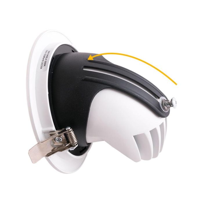 Foco Downlight LED 24W 3600Lm 4000ºK Circular Orientable 40.000H [HO-COB-C-OR-24W-W] 3