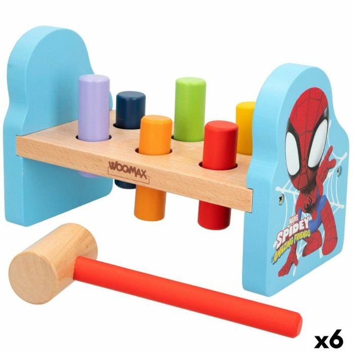 Juego de habilidad Spidey 8 Piezas 21,5 x 14 x 10,5 cm (6 Unidades) Juego de habilidad Spidey 8 Piezas 21,5 x 14 x 10,5 cm (6 Unidades)