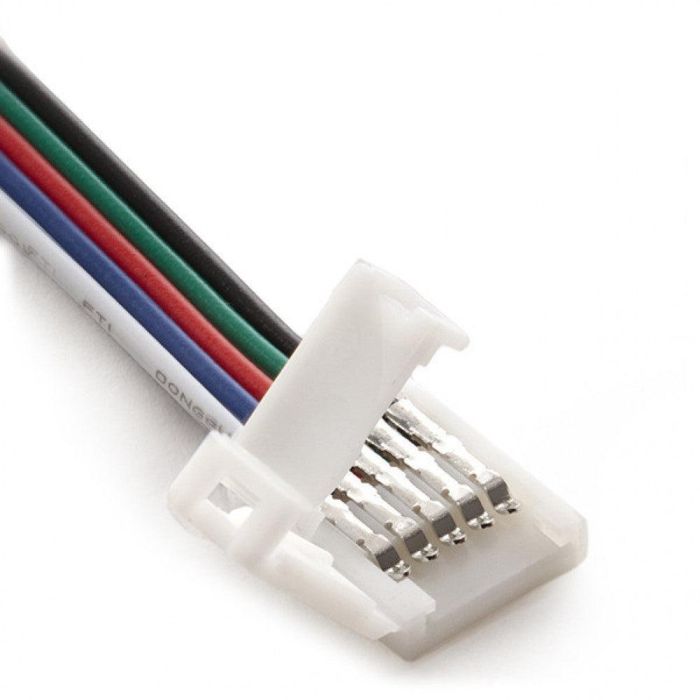 Conector Tira LED RGBw Simple con Cable 1
