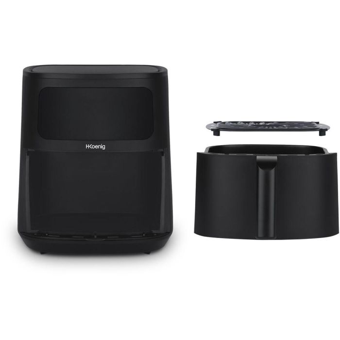 Hkoenig Freidora sin aceite FRY860 - Capacidad 6 L - 6 programas de cocción - 1500 W 1