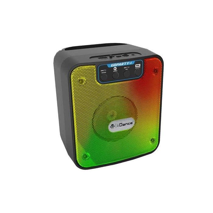 Altavoz inhalambrico con luces disco go party 17,5x15,5x15 cm 1 Altavoz inhalambrico con luces disco go party 17,5x15,5x15 cm 1