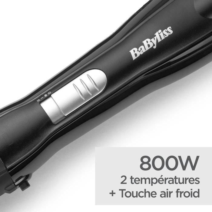 BaByliss AS82E Cepillo soplador Shape & Smooth 800W con 2 cepillos intercambiables (38mm cerámico y 20mm suave) y 2 temperaturas 4 BaByliss AS82E Cepillo soplador Shape & Smooth 800W con 2 cepillos intercambiables (38mm cerámico y 20mm suave) y 2 temperaturas 4