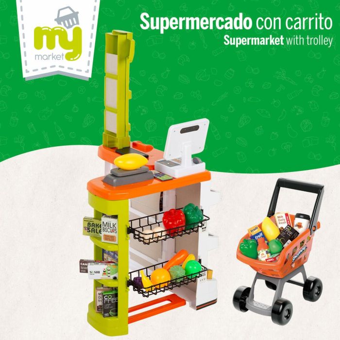 Supermercado de Juguete Colorbaby 50 x 82 x 42 cm 50 Piezas 2 Unidades 5 Supermercado de Juguete Colorbaby 50 x 82 x 42 cm 50 Piezas 2 Unidades 5