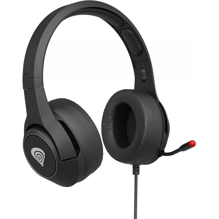 GENESIS Argon 600 Auriculares Diadema Gaming Alámbricos con Micrófono Retráctil, Control de Volumen, Compatibles PS4/Xbox/Switch, Negro y Rojo 4 GENESIS Argon 600 Auriculares Diadema Gaming Alámbricos con Micrófono Retráctil, Control de Volumen, Compatibles PS4/Xbox/Switch, Negro y Rojo 4