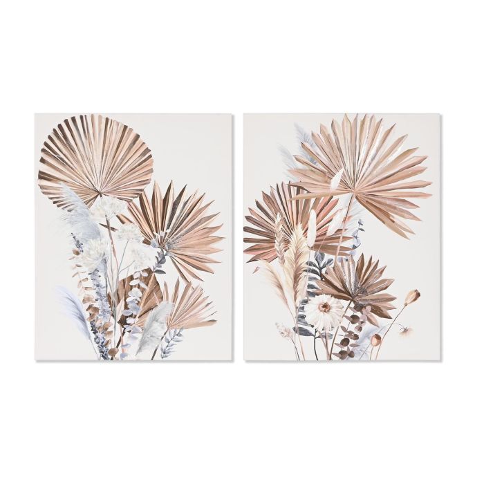 Cuadro Scandi DKD Home Decor Beige 3.7 x 50 x 40 cm (4 Unidades) Cuadro Scandi DKD Home Decor Beige 3.7 x 50 x 40 cm (4 Unidades)