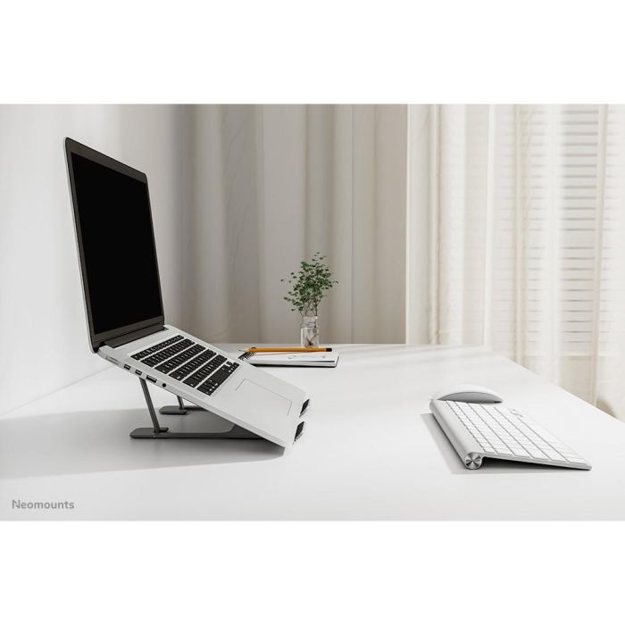 Neomounts NSLS085GREY Soporte para portátil 10-17" Gris de Aluminio, Plegable y Compacto, Universal hasta 5kg 7 Neomounts NSLS085GREY Soporte para portátil 10-17" Gris de Aluminio, Plegable y Compacto, Universal hasta 5kg 7