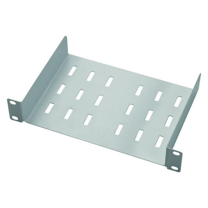 Logon RA10100WH Estantería Modular para Rack 1U 10" D=150mm Blanca, Metálica, Ventilada, para Equipos de Red