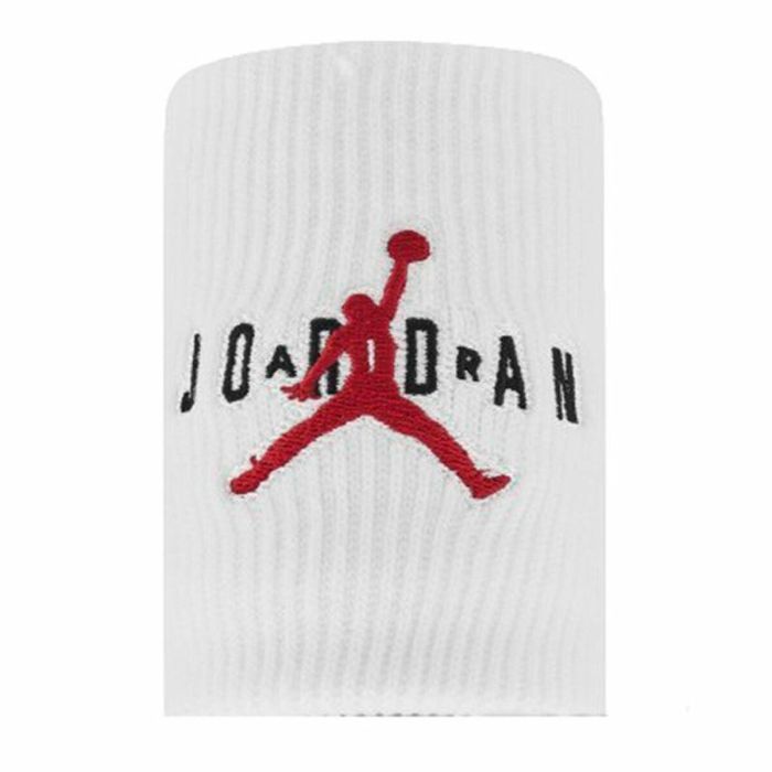 Muñequera Deportiva Jordan Jumpman Terry Blanco Talla única Muñequera Deportiva Jordan Jumpman Terry Blanco Talla única