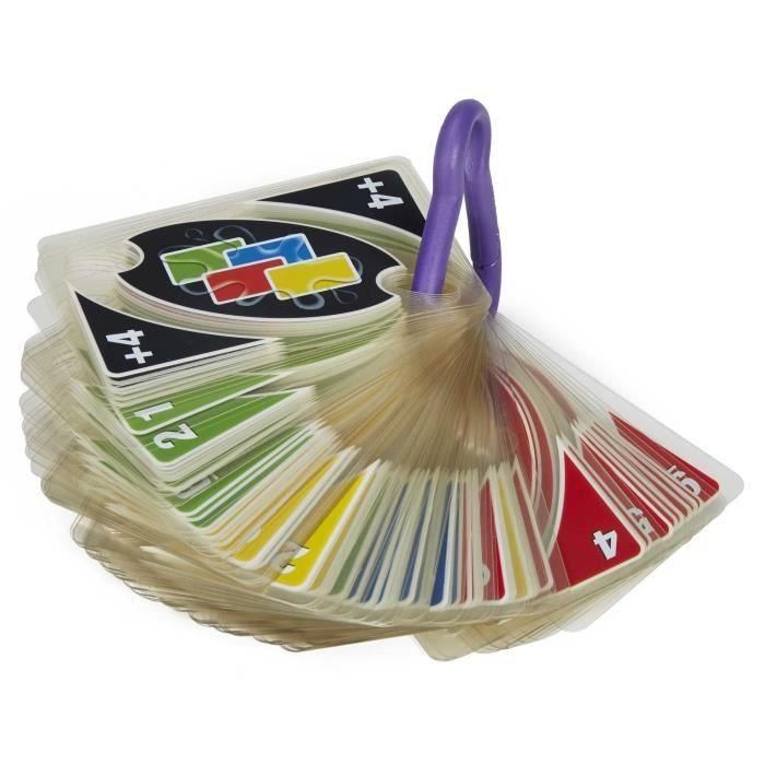 Juego uno h2o to go baraja de cartas resistente al agua 2