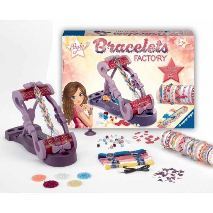 Ravensburger SO ESTILO Fábrica de Pulseras - Telar Ergonómico para Tejer, Trenzar y Crear Pulseras DIY | Kit de Manualidades para Niños +8 Años 3 Ravensburger SO ESTILO Fábrica de Pulseras - Telar Ergonómico para Tejer, Trenzar y Crear Pulseras DIY | Kit de Manualidades para Niños +8 Años 3