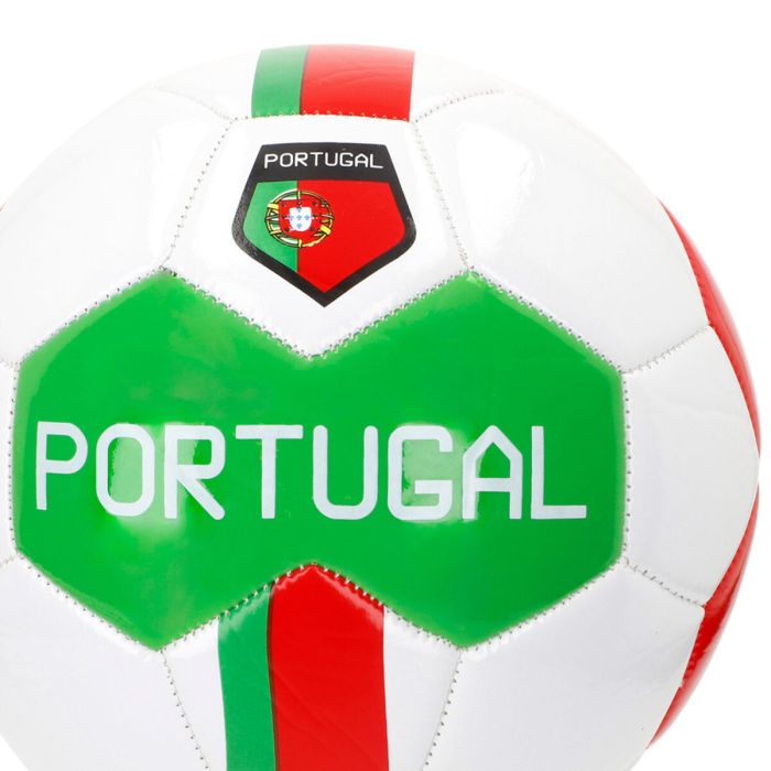 Balón de Fútbol Aktive Portugal Talla 5 22 x 22 x 22 cm 12 Unidades 2