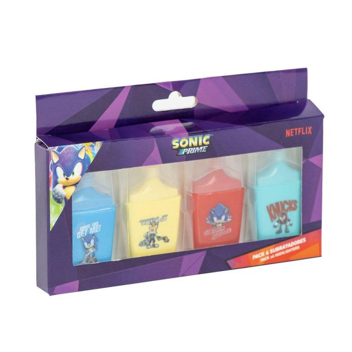 Subrayadores pack x4 sonic prime 12.0 x 8.0 x 2.0 cm 3 Subrayadores pack x4 sonic prime 12.0 x 8.0 x 2.0 cm 3