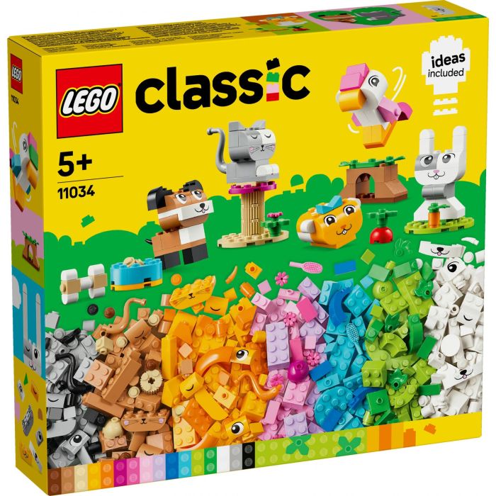 Lego Classic Juego de Construcción Mascotas Creativas para Niños de 5 años y más 9