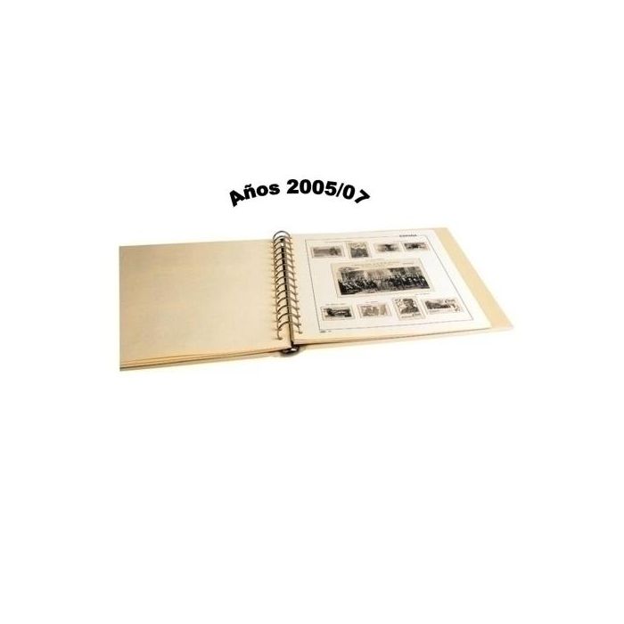 Album De Sellos Pardo Suplemento Anual Ilustrado Año 2005