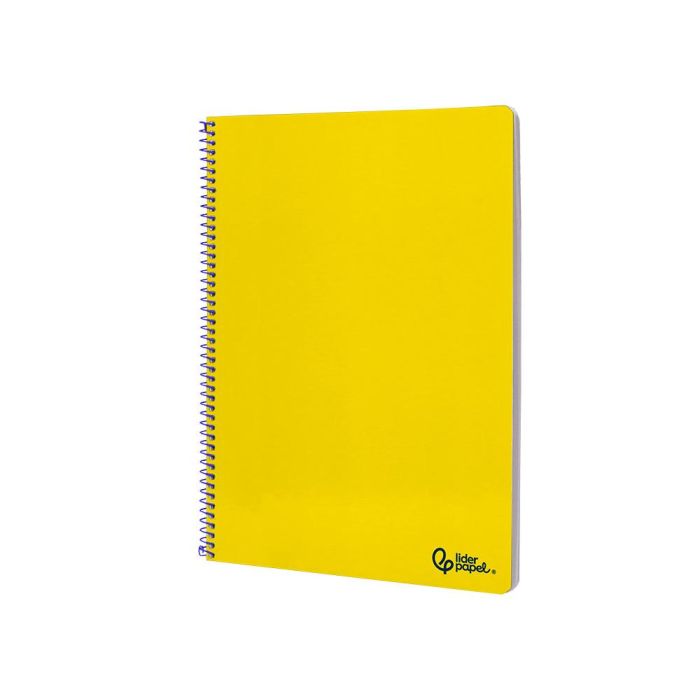 Cuaderno Espiral Liderpapel Din A4 Smart Tapa Blanda 80H 75 gr Pauta 2,5 mm Con Margen Color Amarillo 4 Cuaderno Espiral Liderpapel Din A4 Smart Tapa Blanda 80H 75 gr Pauta 2,5 mm Con Margen Color Amarillo 4