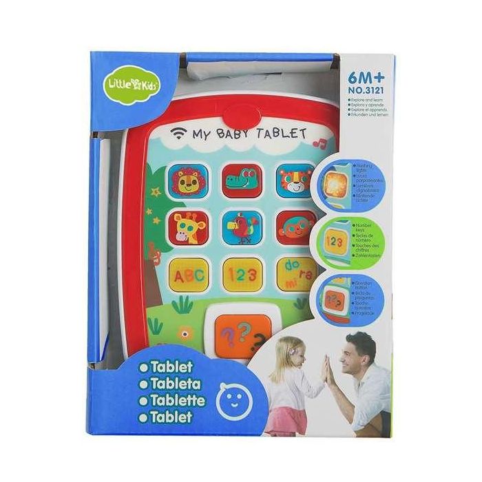 Creaciones Llopis Tablet Sonidos Animales-Numeros con Caja 18x14x3 2