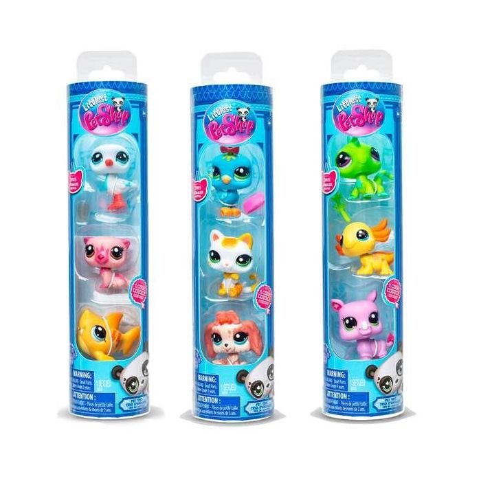Littlest Pet Shop Pack 3 Figuras Mascotas 6,35x25,4x6,35 cm Modelos Surtidos 20 Littlest Pet Shop Pack 3 Figuras Mascotas 6,35x25,4x6,35 cm Modelos Surtidos 20