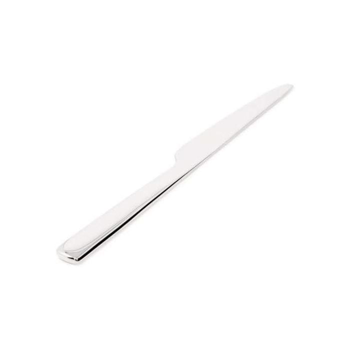 Alessi Cuchillo de Mesa OVALE A.INOX 18/10 REB09/3 (6 UDS) - Diseñado por Ronan & Erwan Bouroullec, Apto para Lavavajillas, Colección Oval Alessi Cuchillo de Mesa OVALE A.INOX 18/10 REB09/3 (6 UDS) - Diseñado por Ronan & Erwan Bouroullec, Apto para Lavavajillas, Colección Oval