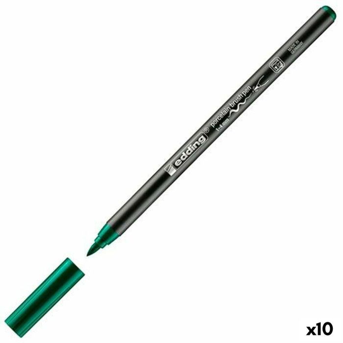 Rotuladores Edding 4200 Porcelana Verde (10 Unidades) 0 Rotuladores Edding 4200 Porcelana Verde (10 Unidades) 0