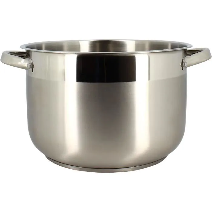 Menastyl 4615450 Cuscús de Acero Inoxidable, 10 Litros, Apto para Todo Tipo de Fuegos, Incluida Inducción 1