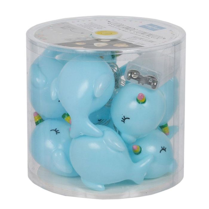 Home Deco Kids Guirnalda de 10 Luces LED Ballena para Decoración Infantil 1